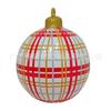 Bola de Navidad Inflable Transfronteriza Decoración de Año Nuevo Juguete de Pvc Ambiente Festivo Hierba Tierra Bola Campana 60cm Bola Linterna