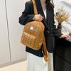 Bolso de Mujer 2025 Nuevo Mochila Retro para Mujer Gran Capacidad Estudiante Bolsa Grande Mochila de Mujer Estilo Retro
