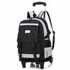 Mochila de Carrinho Transfronteiriça para Aluno do Ensino Fundamental Mochila Escolar Masculina e Infantil Mochila de Uso Duplo 4ª, 5ª e 6ª Séries Grande Capacidade