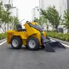 Cargadora Compacta de Dirección Deslizante Completamente Nueva, Tipo con Ruedas para Conducir, para Comercio Transfronterizo, Plantas de Arena y Grava, Mini Montacargas Energéticamente Eficiente