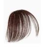 Peluca con Flequillo para Mujer, Parte Superior de la Cabeza, Cabello de Simulación Natural Pre-peinado, Flequillo Oblicuo Antiguo Temprano, Flequillo Postizo, Cortina de Cabeza Ligera Sin Costuras