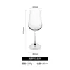 Copo de Vidro para Vinho Tinto de Fábrica Taça de Vinho Grande Capacidade Taça Bordeaux Hotel Doméstico Copo Multiuso