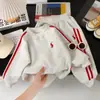 Conjunto Nuevo de Niños Estilo Coreano Primavera y Otoño 2026 Moda Unisex Conjunto de Sudadera para Niños Ropa Deportiva de Primavera para Niños Ropa para Niños