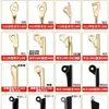 Acessórios Universais para Hastes de Óculos, Pernas de Óculos de Metal, Dente Único 1mm, um Par para Homens e Mulheres, Resina