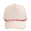 Ins Moda Versátil Boné Bico de Pato Corrente Dopamina Strass Corrente de Garfo Corrente de Chapéu Acessórios Personalidade Tendência Corrente de Chapéu