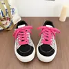 Estilo Coreano Retro Estampa de Leopardo Solado Grosso Tênis de Plataforma Celebridade da Internet Feminino 2026 Outono Novo Estilo Tendência Versátil Design Color Blocking Tênis Casual