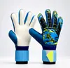 Luvas de futebol com palma de látex para proteção das mãos, adequadas para treino e competição, luvas de goleiro disponíveis em estoque da fábrica