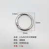 Anillo de Resorte de Aleación de Zinc Ecológico Estándar Europeo, Llavero Colgante de Moda, Accesorios, Varios Estilos, Selección Integral, Versátil