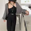 Nuevo Cárdigan de Punto con Protección Solar para Mujer Primavera y Verano, Chal de Color Sólido, Versátil Estilo Coreano Holgado Delgado Cubre Hombros
