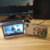 Caja de Computadora Totalmente Transparente Router Ensamblaje DIY Portátil Personalizado Todo en Uno Caja Acrílica Modificada