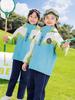 Chaqueta de Uniforme Escolar para Niños Conjunto de Tres Piezas Otoño e Invierno Uniforme de Jardín de Niños Primavera y Otoño Reunión Deportiva Conjunto de Uniforme para Estudiante de Primaria
