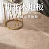 Parquet Artístico Francés Versalles Madera Maciza Compuesto Multicapa Roble Nogal Negro de Alta Calidad Calefacción por Suelo Radiante