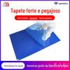 Tapetes Adesivos Pegajosos Personalizados para Venda por Atacado, Tapetes Azuis Anti-Estáticos para Remoção de Poeira em Salas Limpas, Tapetes Adesivos para Piso, Tapetes Adesivos Pegajosos Rasgáveis