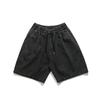 Beijie Marca de Moda Americana para Hombre 2024 Verano Nuevo Shorts de Mezclilla Lavada Pantalones Holgados con Cordón para Hombre