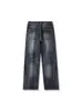Jeans para Hombre Estilo Vibe Americano 2026 Primavera Nuevos Versátiles Rectos Sueltos Marca de Moda Pantalones Casuales Geniales
