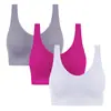 Sujetador Deportivo para Correr para Mujer a Prueba de Impactos Push-Up Espalda Bonita Talla Grande Sujetador Deportivo sin Aros Chaleco Sujetador Deportivo de Yoga