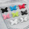 Bonito Botón de Mariposa Pequeña para Ajustar la Cintura de los Jeans, Herramienta para Ajustar la Cintura de los Uniformes Escolares, Botón Invisible Ajustable Anti-Exposición