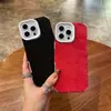 Funda de Teléfono con Patrón de Montaña Nevada de Terciopelo Adecuada para Apple iPhone 17 Promax Agujero Grande 16 Funda de Cuero 15 Cobertura Completa 14/13