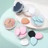 Atacado mini esponja de ar para polegar uso úmido e seco dupla face sem pó corretivo facial mini gota d'água esponja para ponta do dedo