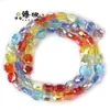 Nuevas Cuentas Sueltas de Cristal Imitación Cuadradas Planas de 8 mm Accesorios para Joyería DIY Accesorios para Pulsera Collar Material