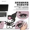 Kuromi Mouse Pad Grande de Desenho Animado Sanrio Melody Menina Fofa Tapete de Mesa Antiderrapante Borracha Vários Tamanhos