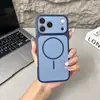 Funda magnética de dos colores para teléfono Apple 18PROMAX, tacto premium, tacto de piel dopamina 17/18, 13
