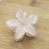 Europeu e Americano transfronteiriço cor glitter ovo flor grampo de cabelo flor pinça lateral das mulheres meia garra de volta cabeça tubarão clipe