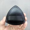 Esponja de Maquillaje Triangular de Piña Negra de Alta Densidad Esponja de Maquillaje Especial para Base de Maquillaje de Doble Cara de Uso Seco y Húmedo Esponja de Maquillaje Negra
