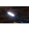 Bicicleta luz traseira LED aviso de carregamento equipamento de equitação piscando luz de cauda longa USB set noite condução luz de corrida