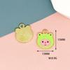Accesorios de bricolaje de castor rosa pequeño Sanrio Dress Up Pulsera de gota de aceite de aleación Accesorios para el cabello Colgante Colgante lindo
