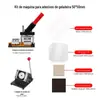 Máquina de prensagem de cartão quadrado para adesivos de geladeira 50 * 50MM Máquina de prensagem de cartão quadrado para adesivos de geladeira Material de prensa de adesivos de geladeira retangular