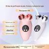 Instrumento de elevação de microcorrente EMS, instrumento facial V, guia de beleza, instrumento de rejuvenescimento facial doméstico, rolo de massagem, instrumento transfronteiriço