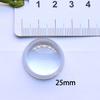 Patch de Vidro Hemisférico DIY Ímã de Geladeira Transparente Pedra da Luz da Lua Bola de Vários Tamanhos Patch Fabricante Atacado
