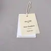 Etiquetas Sencillas de Algodón y Lino para Ropa, Etiquetas Personalizadas y Etiquetas Colgantes