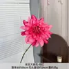 Flor artificial de dália única, usada para decorações de casamento, decorações de corredor, decorações de parede de fundo, decoração de casa e adereços de fotografia