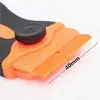 Pala quitagoma de doble propósito herramienta para pegar láminas para coche Herramienta pequeña de pala cuchillo Cuchillo limpiador de pegamento UV Rascador Limpieza de cristales y Eliminación de escarcha