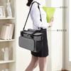 Bolsa Aislada Cesta de Picnic para Exterior Estilo Camping Caja Aislada Bolso Satchel Cruzado Bolsa para Almuerzo Lámina de Aluminio Engrosada Bolsa para Almuerzo Bolsa Aislada