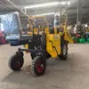Cosechadora de Maíz de Fila Única Diésel Shandong Yushenlong con Segunda Desgranadora y Trituradora de Paja Máquina Agrícola para Cosechar Maíz
