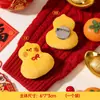 Broche de Peluche Gato de la Fortuna y León para Año Nuevo para Mujer, Estilo Año del Caballo, Pin Decorativo para Suéteres y Bufandas, Accesorio
