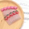 Peine para el pelo de niña de estilo coreano con diseño de celebridades de Internet, horquilla para el pelo, tocado, accesorios para el pelo de bebé, horquilla para el pelo roto, peine para el flequillo de niña pequeña.