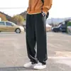 Nuevos Pantalones Cargo de Algodón Puro Estilo Americano 2025 para Hombre, Marca de Verano de Moda, Elegantes Rectos Sueltos de Pierna Ancha Largos Casuales