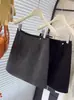 Falda Midi de Lana Estilo Francés para Mujer 2025 Nuevo Diseño Tallas Grandes con Falda Corta Única de Lentejuelas y Pedrería de Alta Resistencia