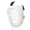 Máscara Facial de LED Vermelho 510k Máscara Facial Fotônica de Luz Vermelha e Azul Dispositivo de Beleza Facial de Silicone Líquido