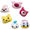 Pelúcia Fofo Pato Donald Ursinho Pooh Lotso Esquilo Broche Pingente Grampo de Cabelo Acessórios DIY Acessórios para Roupas