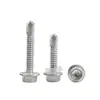 En Stock Entrega Rápida Tornillos Autoperforantes de Cabeza Hexagonal Gb7985 St4.2~St6.3 Tornillos de Acero Inoxidable 304