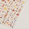 Tomoni finas y resistentes pegatinas para uñas populares lindas pegatinas para uñas fábrica al por mayor japonés otoño Maillard 3427