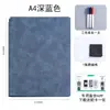 Caderno de Quadro Branco Apagável de Couro Atacado Bloco de Notas de Escritório Casa Estudante Quadro de Rascunho para Ensino Bloco de Notas Apagável