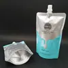 Suministro Bolsa de Papel de Aluminio de Grado Alimenticio de 500 ml Rica en Hidrógeno Rica en Hidrógeno Agua Rica en Hidrógeno Bolsa con Boquilla para Jugo a Prueba de Fugas Bolsa para Agua Potable a Prueba de Luz