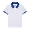 Polo de solapa para niños con logotipo estampado personalizado, ropa de clase, camisa cultural de manga corta, ropa de grupo de jardín de infancia, bordado al por mayor