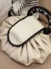 Bolsa de Maquiagem para Pessoa Preguiçosa, Novo Fechamento com Cordão em Couro PU, Bolsa de Armazenamento de Cosméticos Estilo Francês, Bolsa de Higiene Pessoal Portátil de Grande Capacidade